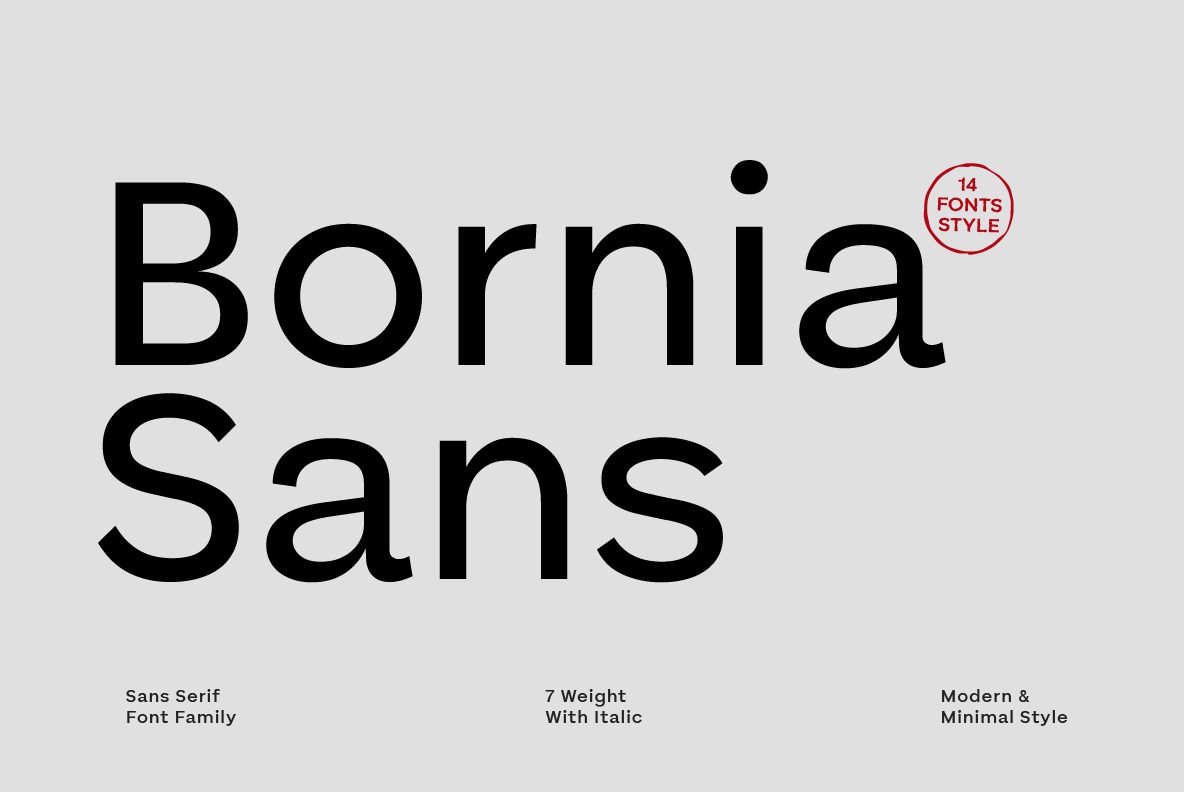 Bornia Sans – Free Fonts